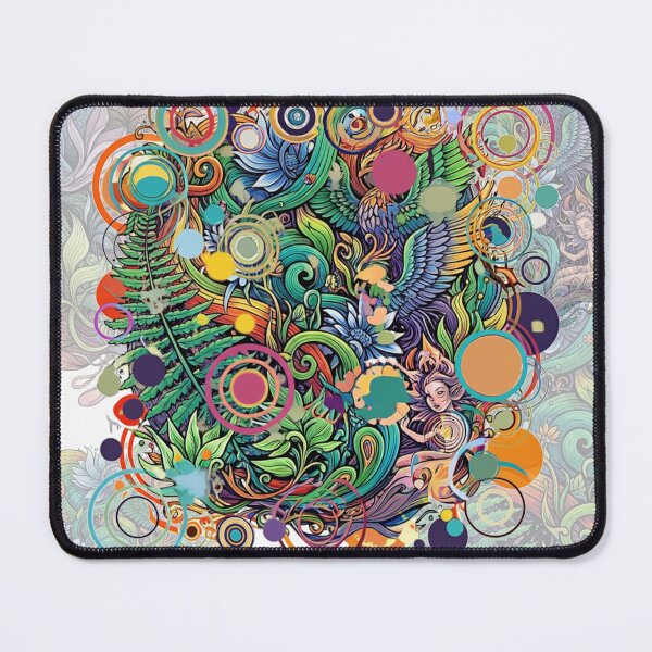 Item preview, Untamed Bloom with Circular Accents designed and sold by Alta-store.