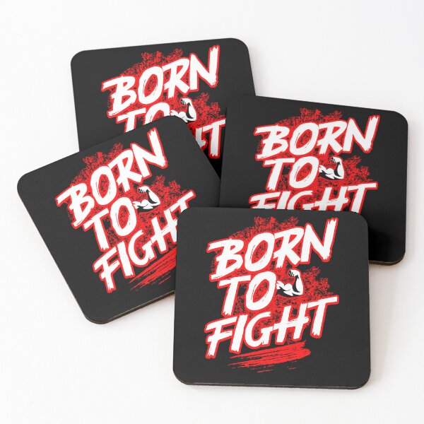Artikelvorschau, Born to Fight - cooles Kämpfer Design entworfen und verkauft von ReneMM.