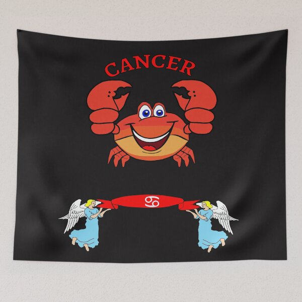 Aperçu de l'œuvre Cancer ascendant Cancer Ascendant signe astrologique du zodiaque créée et vendue par JamesDunican.