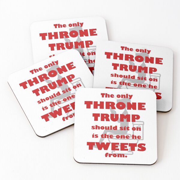 Item preview, Trump Throne Toilet Tweets designed and sold by Karen Simon.
