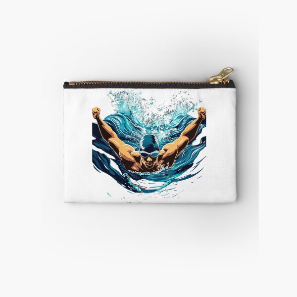 Item preview, Power Swim – Dynamic Swimmer Art in Motion designed and sold by JenniferCreaArte .