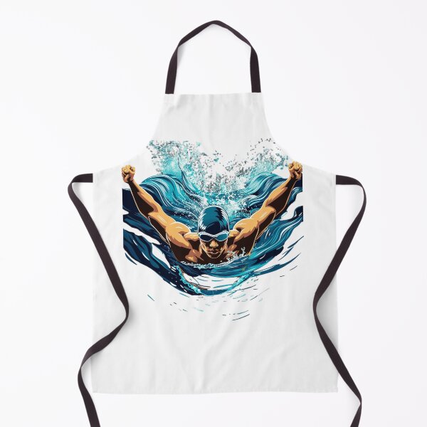 Item preview, Power Swim – Dynamic Swimmer Art in Motion designed and sold by JenniferCreaArte .