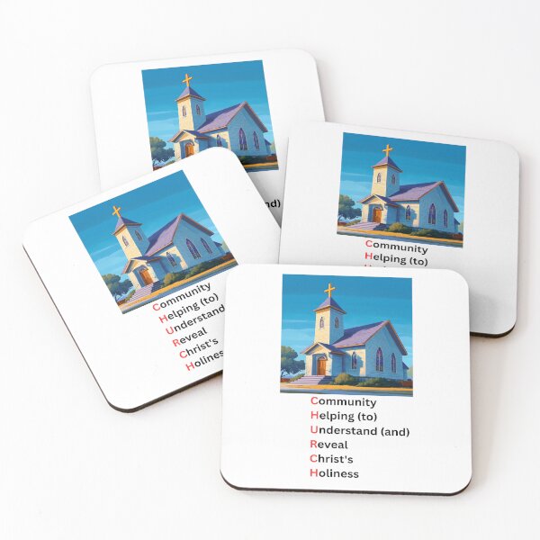 Item preview, CHURCH - Community Helping (to) Understand (and) Reveal Christ's Holiness designed and sold by Conceive-Create.