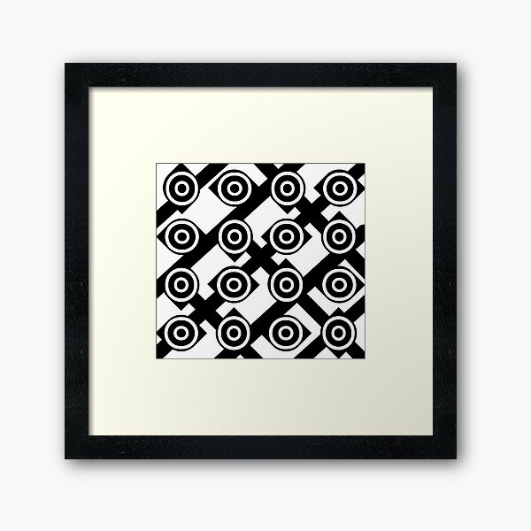 Item preview, Geometric Modern Black and White designed and sold by P9Designs.