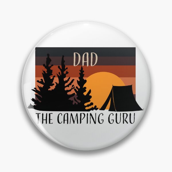 Item preview, The Camping Guru-01 designed and sold by DigThatPrint.