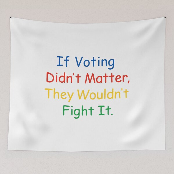 Item preview, If Voting Didn’t Matter – Power in the Ballot Tee designed and sold by CK1Tees.