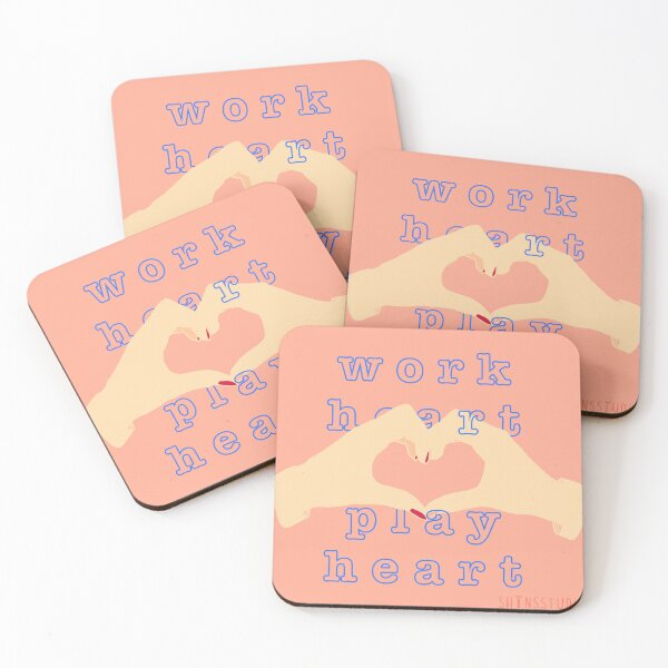 Item preview, Work heart play heart designed and sold by shīn’s studio.