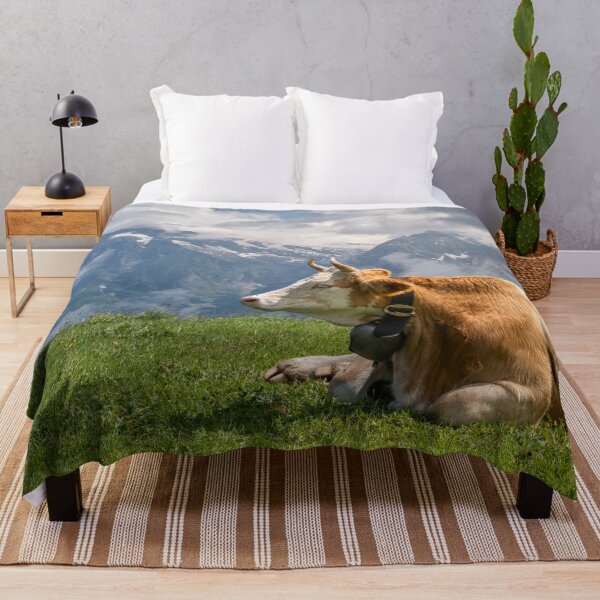 Item preview, Cow at pasture designed and sold by Nicomaja.