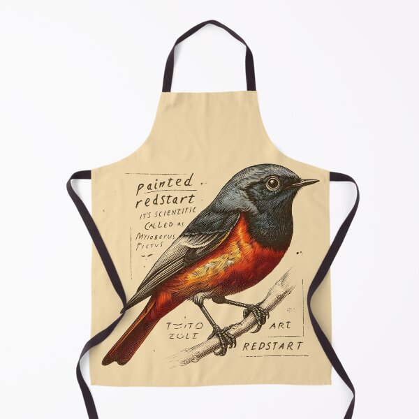 Item preview, Painted Redstart 4 designed and sold by theAVIARY7.