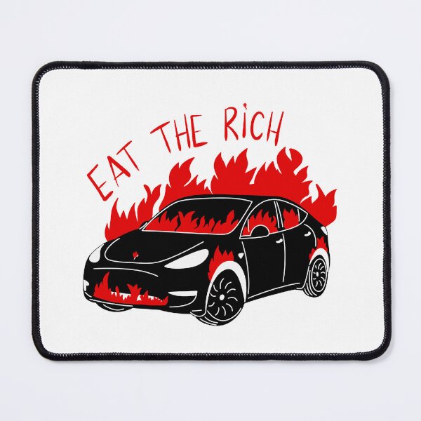Item preview, Eat The Rich - Burning Car designed and sold by byebyesally.