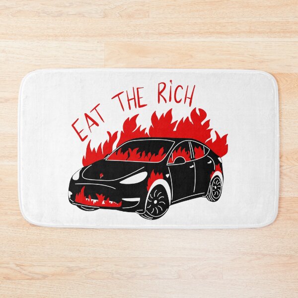 Item preview, Eat The Rich - Burning Car designed and sold by byebyesally.