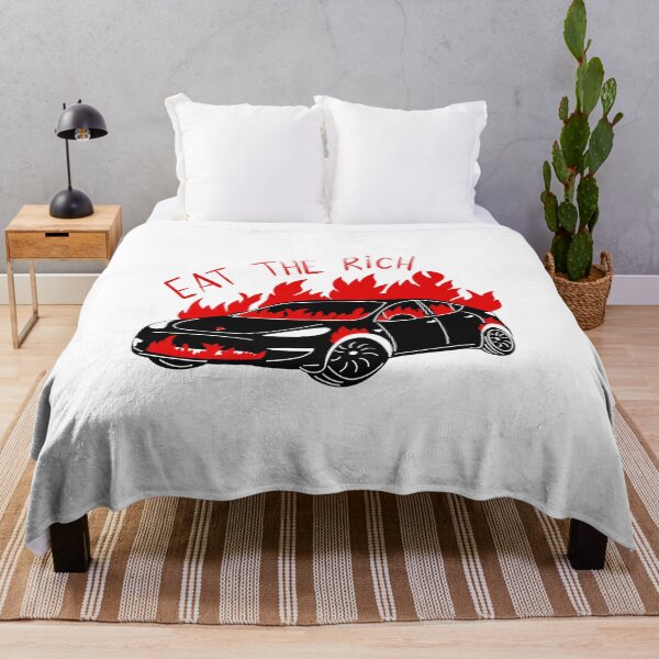 Item preview, Eat The Rich - Burning Car designed and sold by byebyesally.