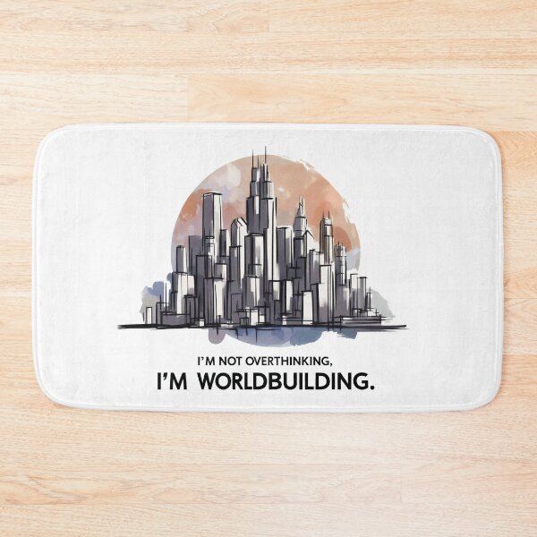 Item preview, Worldbuilding in Progress designed and sold by Slick-Waffles.