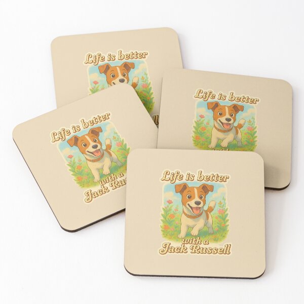 Item preview, Life is better with a Jack russell designed and sold by C.T. Photography.