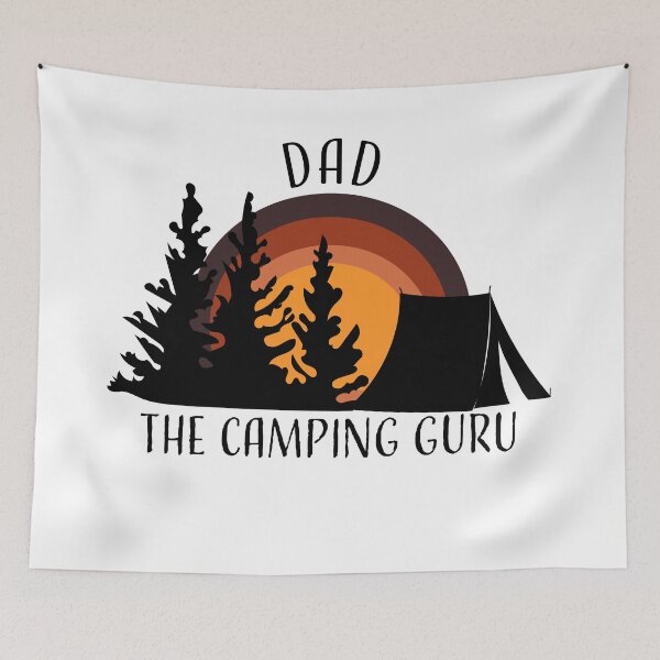 Item preview, The Camping Guru-02 designed and sold by DigThatPrint.