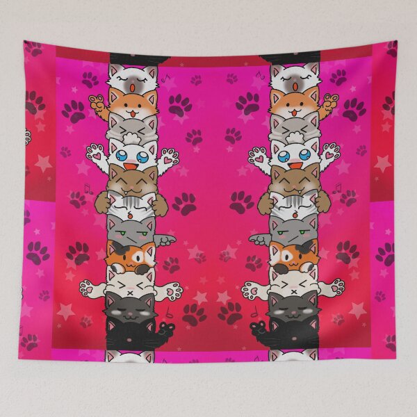 Item preview, Cute stack of cats 6 designed and sold by OrangeSiren.