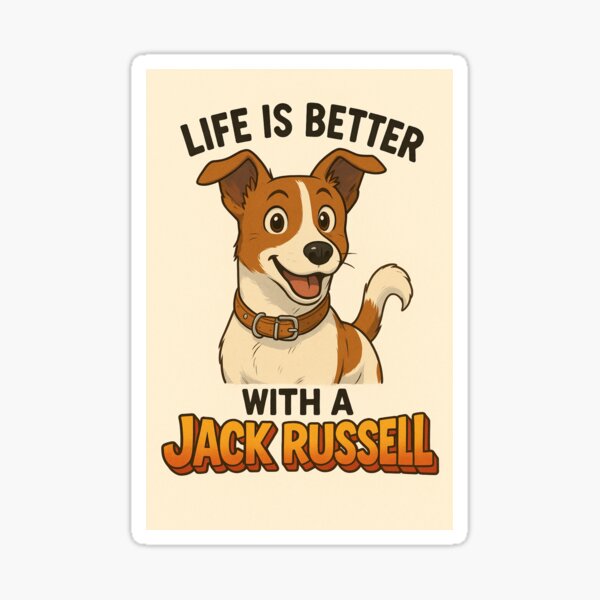 Item preview, Life is better with a JRT designed and sold by C.T. Photography.