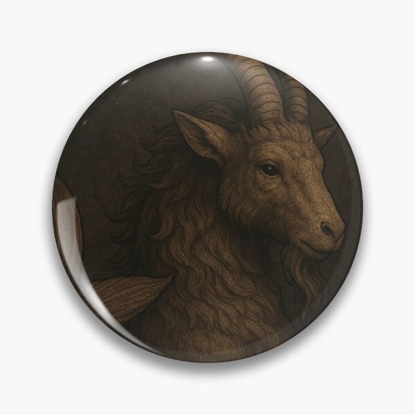 Item preview, Capricorn Zodiac Sign | Mystic Sea-Goat & Constellation Art designed and sold by jolesartt.