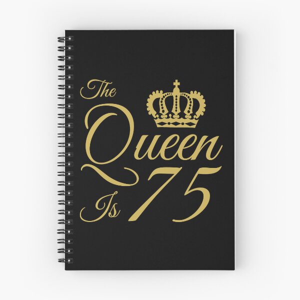 Item preview, 75th Birthday Queen designed and sold by thepixelgarden.