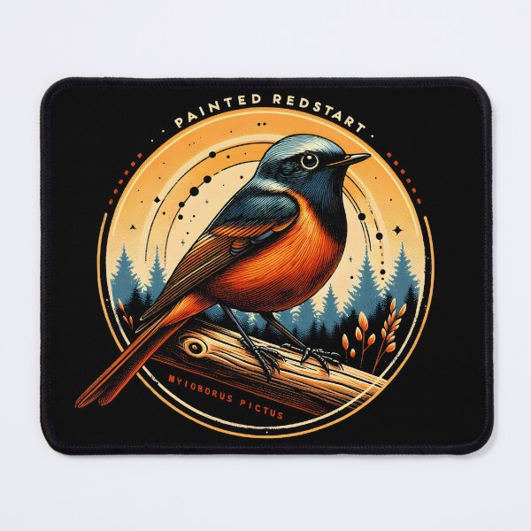Item preview, Painted Redstart 5 designed and sold by theAVIARY7.