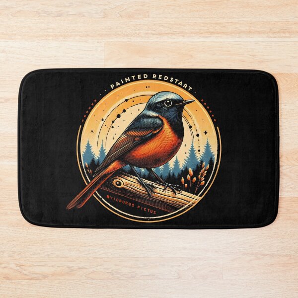 Item preview, Painted Redstart 5 designed and sold by theAVIARY7.