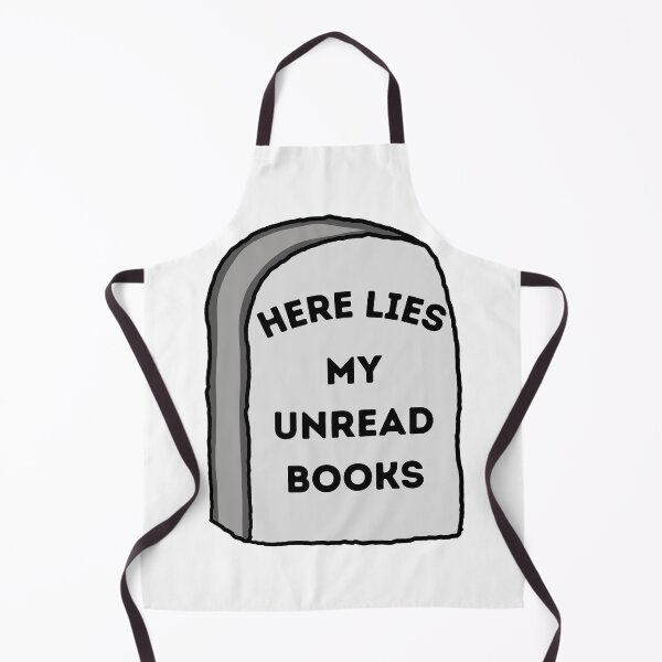Item preview, Here Lies My Unread Books designed and sold by HeyBadgett.