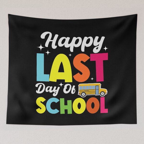 Item preview, Happy Last Day Of School Bus Driver Teacher Student Parent designed and sold by SakuraPxl.