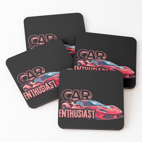 Item preview, Red Sports Car Art – Car Enthusiast Gift designed and sold by ArtiQreate.