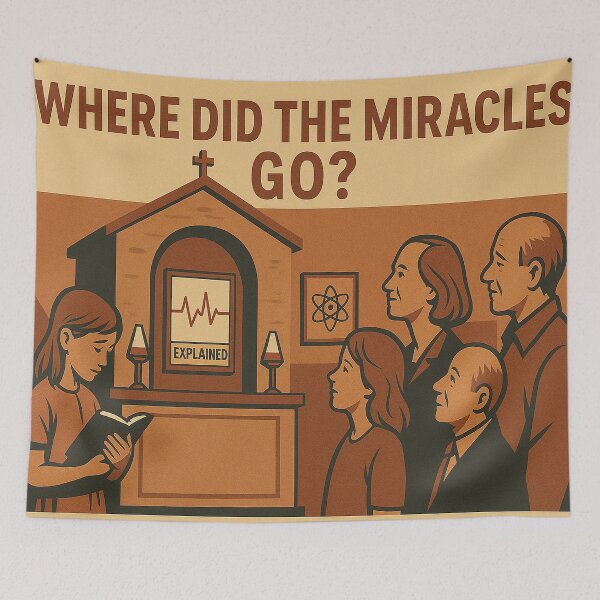 Item preview, Where Did the Miracles Go? designed and sold by LOGOSINTERIUM.