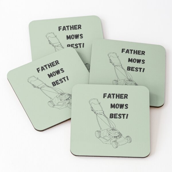Item preview, Father Mows Best - Father's Day designed and sold by Julianna Reyes Designs.