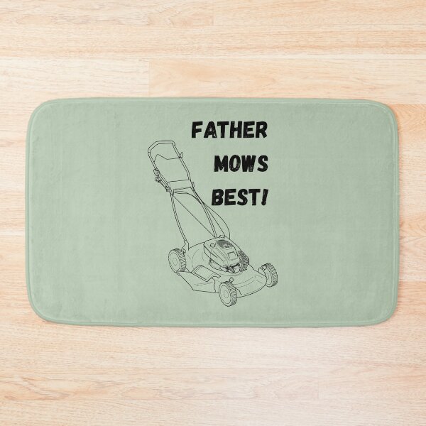 Item preview, Father Mows Best - Father's Day designed and sold by Julianna Reyes Designs.