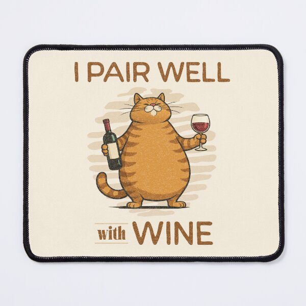 Item preview, I Pair Well with Wine designed and sold by MasartDesigns.