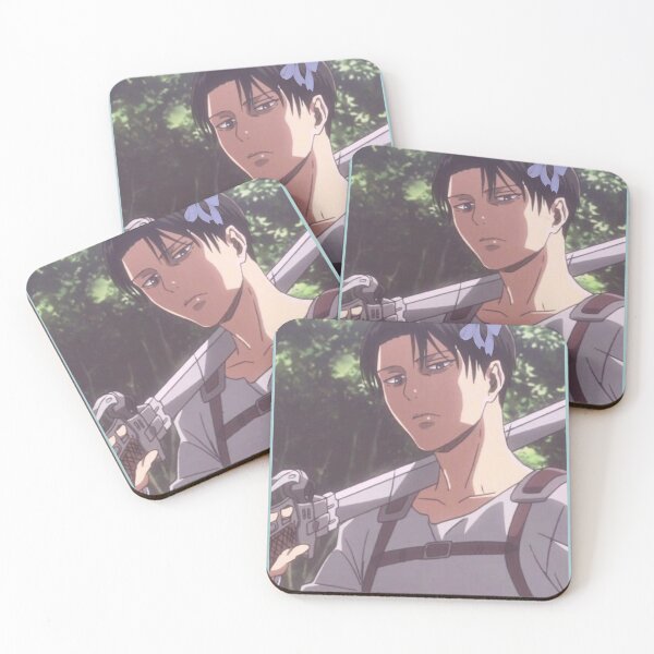 Aperçu de l'œuvre Capitaine Levi avec un nœud dans les cheveux créée et vendue par ajanishop.