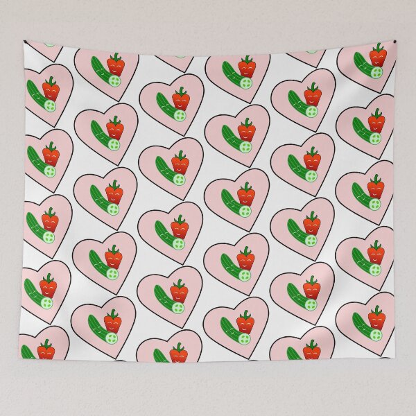 Item preview, Taste Buddies: Cucumber and Pepper designed and sold by HarveyHandcraftsandDesigns.