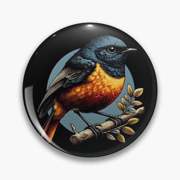 Item preview, Painted Redstart 6 designed and sold by theAVIARY7.