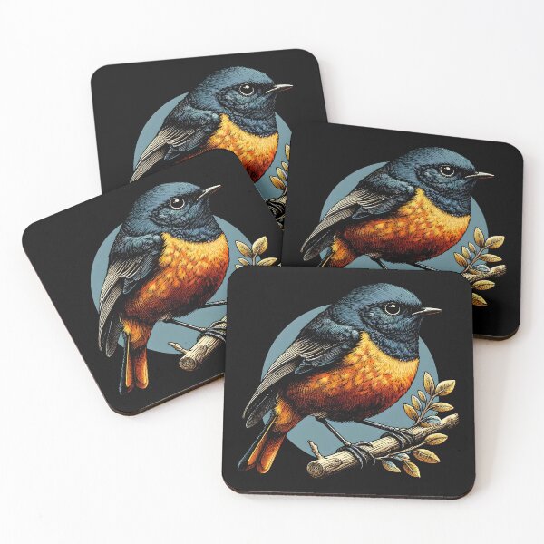 Item preview, Painted Redstart 6 designed and sold by theAVIARY7.