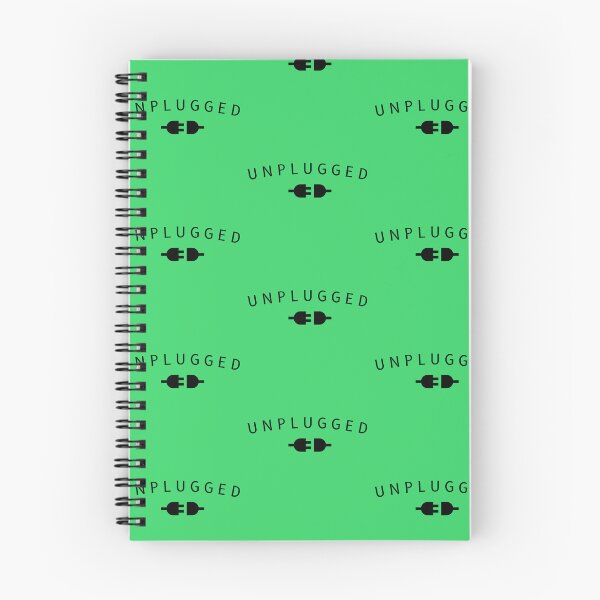 Item preview, Unplugged, Digital Detox, Minimalist Mindful Living, Digital Detox Gift, designed and sold by ChartGifts.
