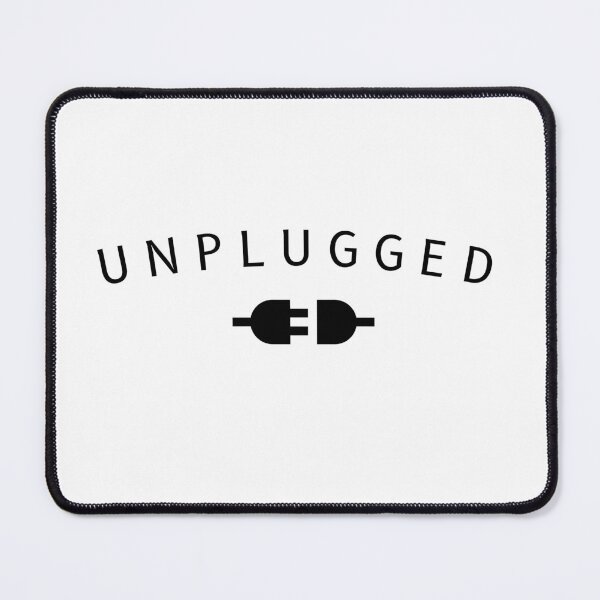 Item preview, Unplugged, Digital Detox, Minimalist Mindful Living, Digital Detox Gift, designed and sold by ChartGifts.