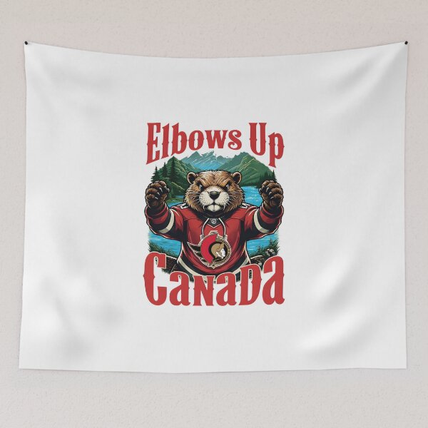 Item preview, ELBOWS UP CANADA - Ottawa Senators designed and sold by Flowercita.