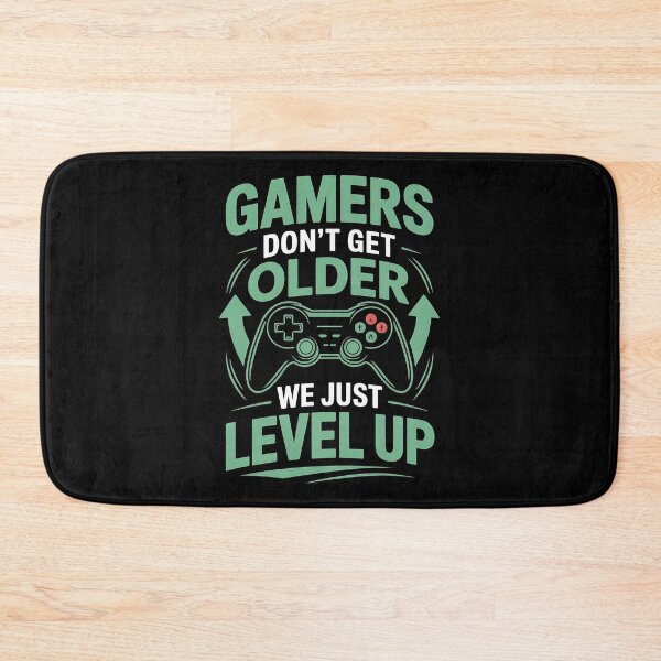 Item preview, Gamers Don't Get Older – Level Up! designed and sold by Hooodify.