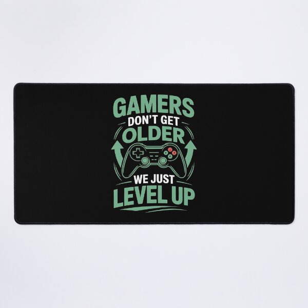 Item preview, Los jugadores no envejecen: ¡suben de nivel! designed and sold by Hooodify.