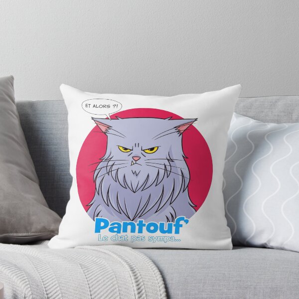 Item preview, Pantouf' the unfriendly cat! designed and sold by Pantouf', le chat pas sympa.