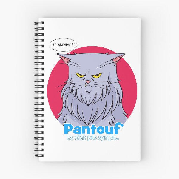 Item preview, Pantouf' the unfriendly cat! designed and sold by Pantouf', le chat pas sympa.