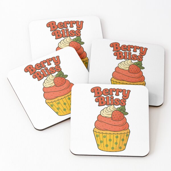 Item preview, Berry Bliss – Strawberry Cupcake Delight designed and sold by Asbiell.