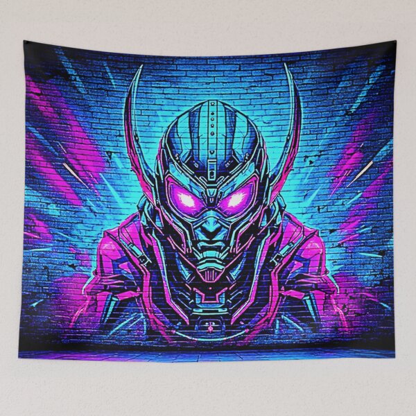 Item preview, Heroic Cyberpunk Vibe designed and sold by Health And Fitness Posts e-Store.