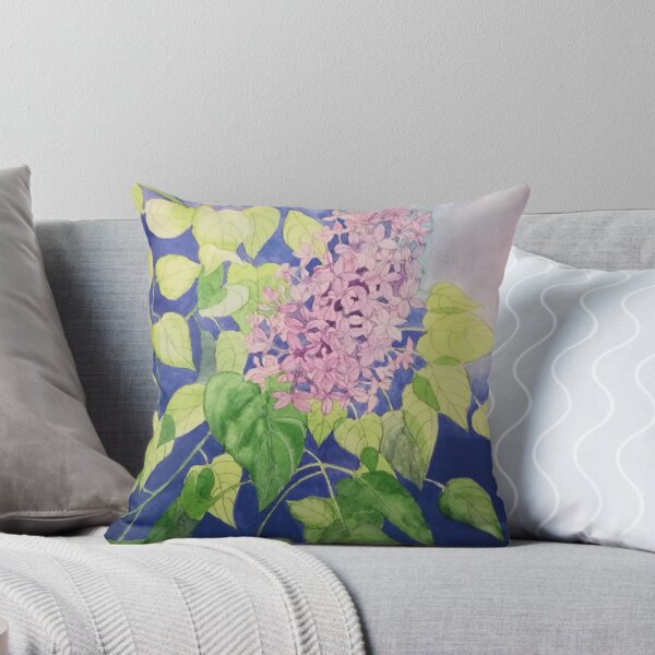 Item preview, Lilac blossom watercolour painting  designed and sold by esvb.