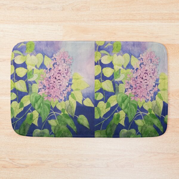 Item preview, Lilac blossom watercolour painting  designed and sold by esvb.