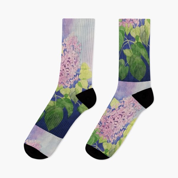 Item preview, Lilac blossom watercolour painting  designed and sold by esvb.
