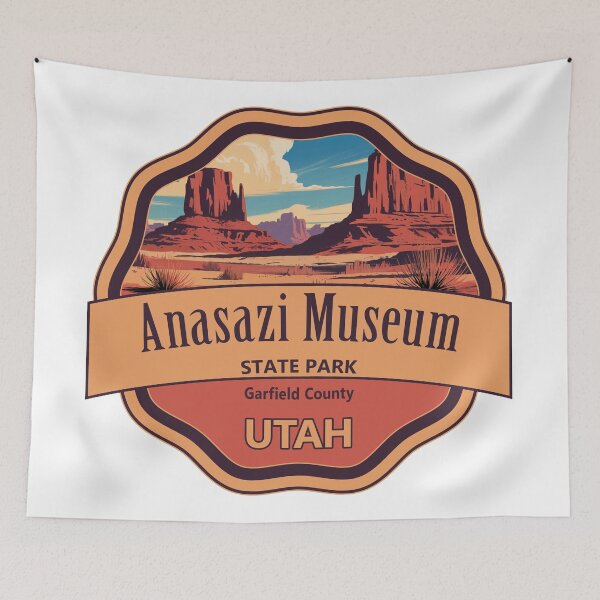 Item preview, Anasazi State Park Museum, Garfield County, Utah designed and sold by Wanderful-roads.