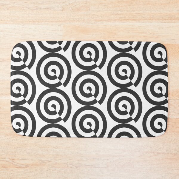 Item preview, Spiral Black Pattern designed and sold by LoveWithYou.